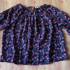 Copper Key Bohemian Cold Shoulder Top